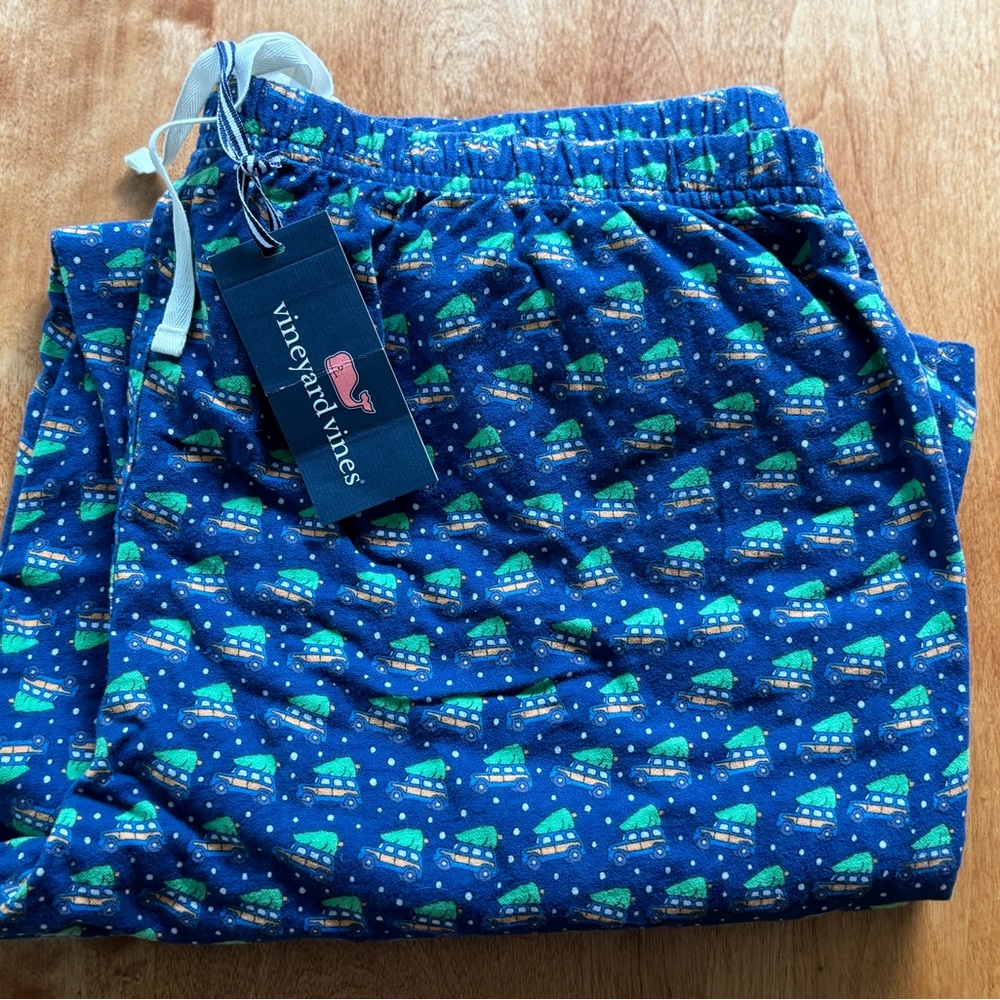 Vineyard Vines Pajama Bottoms - Woody and Tree, Large